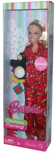 Childrens Toyshop  Toys : Barbie Christmas Morning! With Ornament