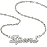 Logoart San Antonio Spurs Team Name Script Necklace