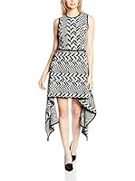 MISS SIXTY Vestido 653Dj319000E Sangallo (Negro / Blanco)