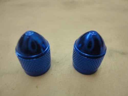 Front and Rear Wheel Blue Valve Stem Caps with Keepitroostin Sticker Fits Yamaha Yz80 Yz85 Yz125 Yz250 Yz465 Yz490 Yz250f Yz450 Yz400 Yz426 Wr250 Wr450 Ttr125 Ttr230 Ttr90 Ttr110 Pw80 Rt100 Rt180 1981-2014