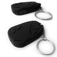 Mini Car Key Camera Micro Spy Keychain DVR Video Reocorder Hidden Car Key Camcorder 8GB Mirco SD Card& Retail Box Including
