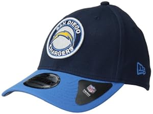 NFL San Diego Chargers Ring It Up Classic 39Thirty Flex Fit Cap, Large/X-Large
