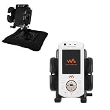 Sony Ericsson w900c Car Bean Bag Dash & Windshield Holder - Gomadic Brand