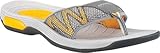 IMAGE OF Sperry Top-Sider Men's Coastal Runner Thong with ASV,Grey/Navy/Yellow,11 M US