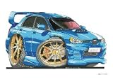 SUBARU IMPREZA WRX KOOLART image ceramic mug 2096  from The Moneyman