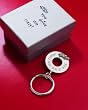 You Drive Me Crazy Sterling Silver Circle & Car Keyring