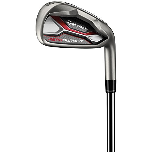 TaylorMade Lady AeroBurner 5-PW, AW, SW Iron Set with Graphite Shafts