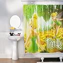 Disney Tinker Bell Fairies Shower Curtain