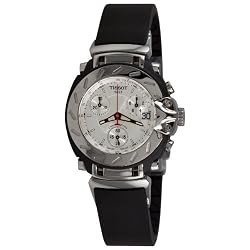 Best buy Tissot Women s T0112171703100 T-Race Chronograph Quartz Silver Dial Watch