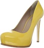 Pour La Victoire Women's Irina Platform Pump,Yellow Patent,7.5 M US
