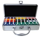 Deluxe Aluminum Poker Chip Plaque Case - Fits up to 60 Plaques