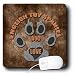 Doreen Erhardt Dog Breed Collection - English Toy Spaniel Dog Love Dog Breed in Gray and Brown - Mouse Pads