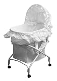 Dream On Me Bassinet, White