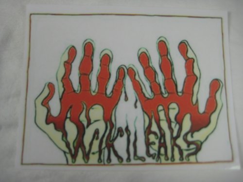 Huge save onmasks guy fawkes Wikileaks Bloody hands Anonymous decal sticker