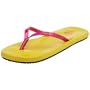 Sugar Women's Lowtide Flip Flop,Purple/Yellow,Small