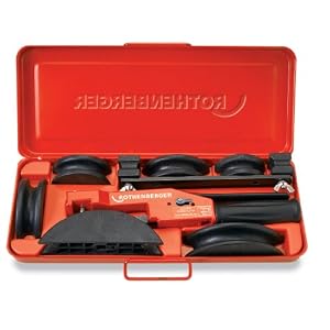 Rothenberger 23022 Tube Bender Maxi Kit, 3 8-Inch, 1 2-Inch, 5 8-Inch, 3 4-Inch, 7 8-Inch by 