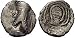 Kingdom of Persis, Second Unknown king, c. 50 - 100 A.D.; Silver Hemidrachm