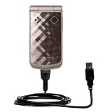Classic Straight USB Cable for the Sony Ericsson z555a with Power Hot Sync and Charge capabilities - Gomadic Brand w/ TipExchange Technology