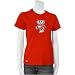 Wisconsin Badgers Cardinal Ladies Team Logo T-shirt