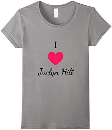 I Heart Love Jaclyn Hill Fan Girl Shirt - Female Medium - Slate