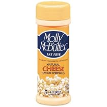 Molly McButter Natural Cheese Flavor Sprinkles: 2 OZ