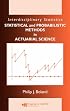 Statistical and Probabilistic Methods in Actuarial Science (Interdisciplinary Statistics)