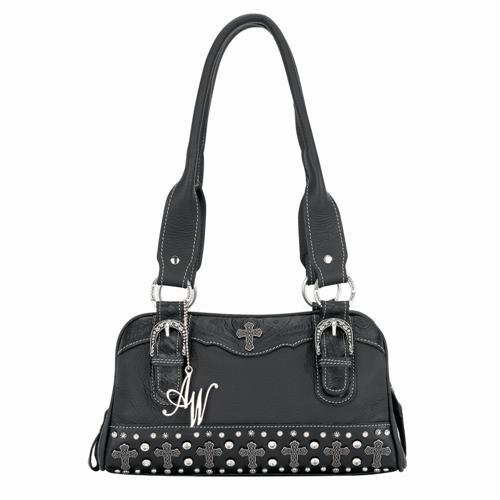 American West Small Zip-Top Satchel