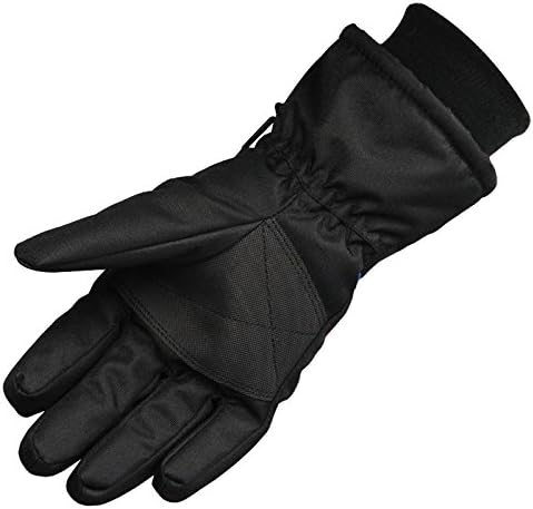 MITI Women Waterproof Winter Ski Skiing Snowboarding Sports Thermal Gloves Blue Yellow