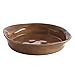 Rachael Ray Cucina Stoneware 1.5-Quart Round Baker, Mushroom Brown