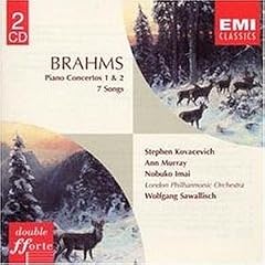 经典曲目优秀版本选介(81):勃拉姆斯钢琴协奏曲 Piano Concertos 1 & 2 / Songs for Alto