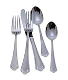 Reed & Barton Ashland Matte 65-Piece Stainless-Steel Flatware Set with Storage Caddy, Service for 12 Reed & Barton Ashland Matte 65-Piece Stainless-Steel Flatware Set with Storage Caddy, Service for 12