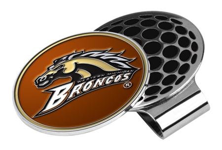 Western Michigan Broncos Wmu Ncaa Hat Golf Clip With Ball Marker