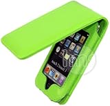GREEN AIO FLIP LEATHER CASE COVER FOR APPLE iPOD TOUCH 2G & 3G + SCREEN PROTECTOR