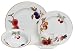 Royal Worcester Evesham Gold Porcelain 5-Piece Dinnerware Place Setting with Cereal Bowl, Service for 1