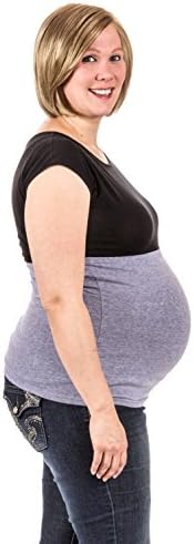 Buttercup Baby Women's Maternity Belly Bands - Extra Large Heather Grey