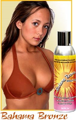 External hard drive:Bahama Bronze Spray Tan in a Can