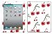 Cherries Skin for Apple iPad 2 - 16GB, 32GB, 64GB Wi-Fi and WiFi + 3G
