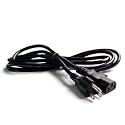 New 3 Prong 6Ft Ac Power Cord Cable Plug for Samsung Toshiba LG Sharp Sony Sceptre RCA Panasonic Philips Mitsubishi Magnavox TV LCD Plasma DLP, Acer Asus HP Samsung ViewSonic Dell Compaq Hanns-G LG Planar Monitor , Screen , PS3 , XBOX 360
