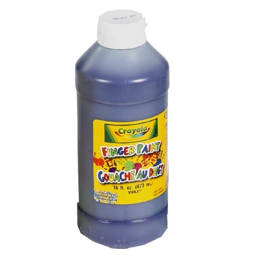 Crayola Washable Finger Paint - Violet (16 oz. Plastic Jar)