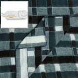 Biddeford heated electric throw blanket, GREEN.