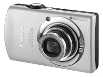 Canon Digital IXUS 870 IS Camera - Silver (10MP, 4x Optical Zoom) 3.0 inch LCD PureColor II