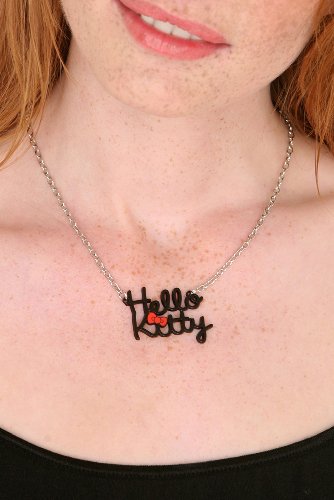 Hello Kitty Bow Name Necklace