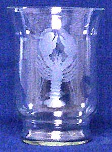 Individually Hand Etched Lobster / 2
