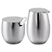 Bodum Columbia Stainless-Steel Sugar and Creamer Set