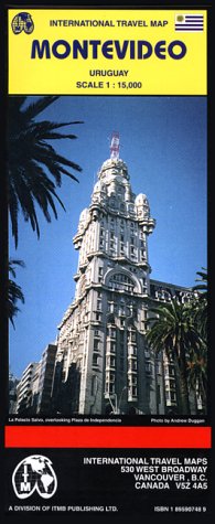 City Travel Guides Discounted  Books : Montevideo City Map