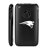 Apple iPhone 3G 3GS Black Aluminum Metal Case New England Patriots