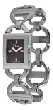 Christian Dior Watches:Christian Dior Women's D78109MN0IN1 Malice Rectangular Black Dial Watch