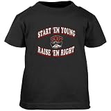 UNLV Runnin' Rebels Toddler Black Start 'Em Young T-shirt