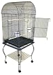 Brand New Parrot Bird Cage Cages Dome W/stand on Wheels 20x20x58, Blue