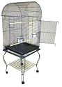 Brand New Parrot Bird Cage Cages Dome W/stand on Wheels 20x20x58, Blue